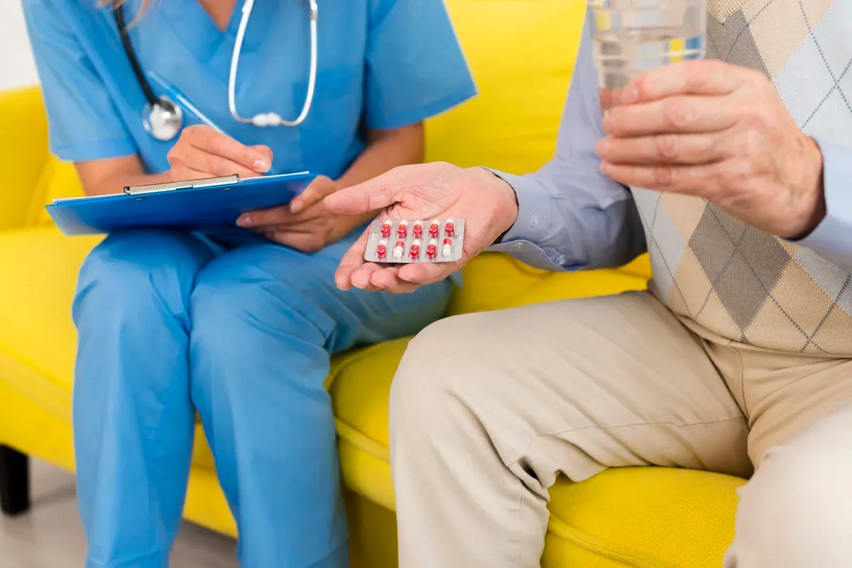 Medication support - helping with tablets